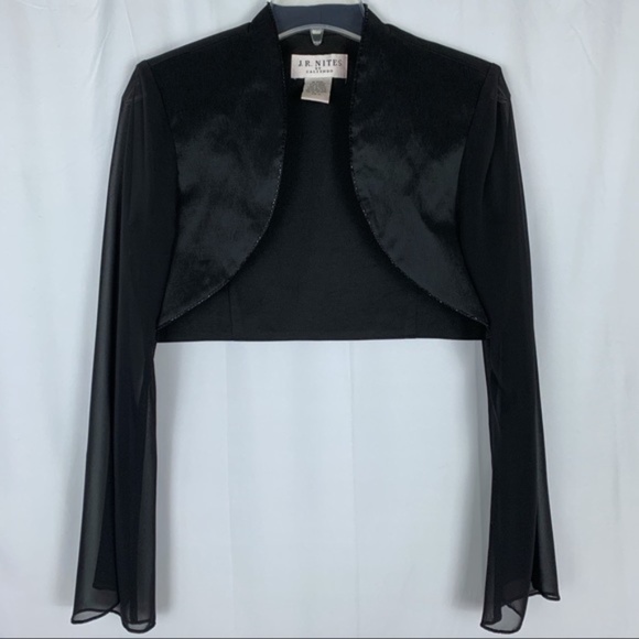 J.R. Nights women's beaded jacket camisole set 10 - Picture 8 of 8